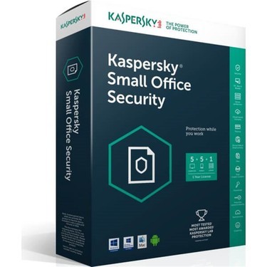 KASPERSKY SMALL OFFİCE SECURİTY 1 SERVER   5 PC   5 MOBIL 3 YIL LİSANS