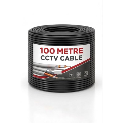ARS CCTV 2 1 (2X0.50MM 0.35MM) 100 LÜK TOP CCA OUTDOOR SİYAH KABLO