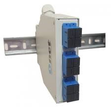 ARS 6 PORT SC/DX FİBER OPTİK PATCH PANEL DIN RAIL ( RAY TİPİ )