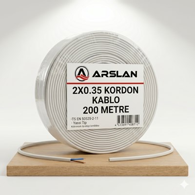 MARTEL 2X0.35 KORDON KABLO 200 LÜK TOP