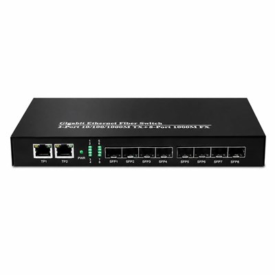 ARS-LAN AR-8S2UP 8XSFP 2XUPLINK GIGABIT SWITCH