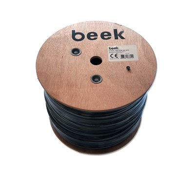 BEEK BC-305-UU6-OD-ECO CAT6 U/UTP 305 MT 23 AWG GRİ MAKARALI OUTDOOR KABLO