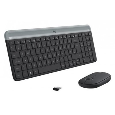 LOGITECH MK470 Q KABLOSUZ SIYAH/GRAFIT M.M. KLAVYE MOUSE SET 920-009435
