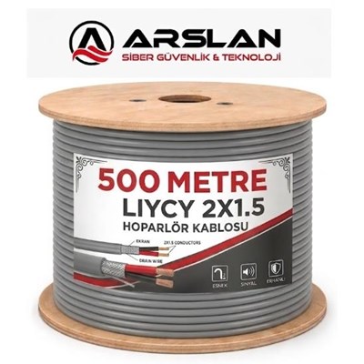 MARTEL LIYCY 2X1.5 500 LÜK MAKARA HOPARLÖR KABLOSU