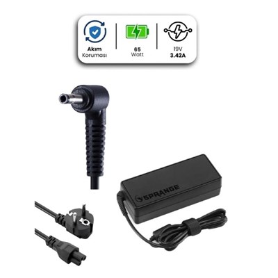 SPRANGE SR-L3 19V 3,42A 65W 4.0x1.35MM JACK NOTEBOOK ADAPTÖRÜ ASUS