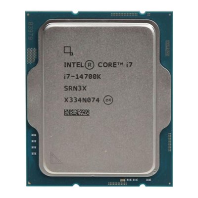 INTEL I7 14700K 20 ÇEKİRDEK 3.40 GHZ 33 MB SC-1700P FANSIZ TRAY CPU