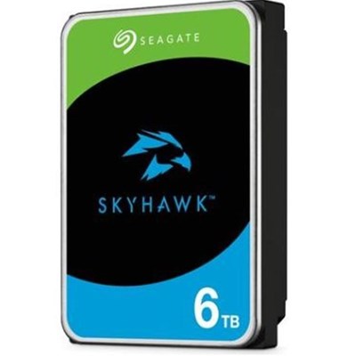SEAGATE 3.5" 6TB 256MB 5400RPM SKYHAWK SATA3 PC HDD ST6000VX009 7/24