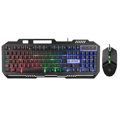 HYTECH HKM-X86 QUIN Q USB GÖKKUŞAĞI AYDINLATMALI GAMING KLAVYE MOUSE SET