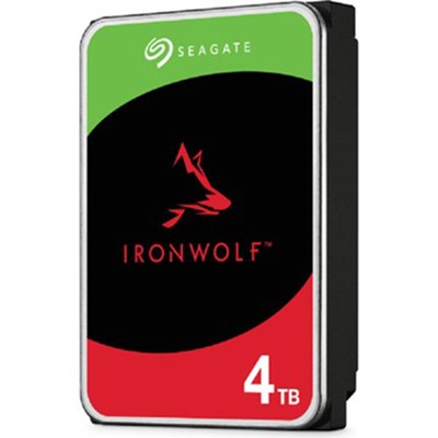 SEAGATE 3.5" 4TB 256MB 5400RPM IRONWOLF SATA3 PC HDD ST4000VN006 NAS 7/24