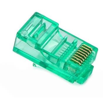 ARS CAT6 U/UTP KONNEKTÖR RJ45 YEŞİL 100 LÜ PAKET
