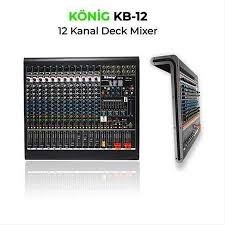KÖNİG K-102 10 KANAL RACK TİPİ KÜP DECK MİKSER