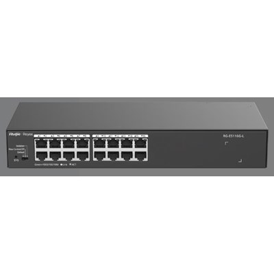 RUIJIE REYEE RG-ES116G-L 16PORT GIGABIT SWITCH RACKMOUNT
