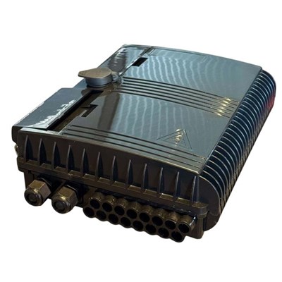 ARS PTB FİBER OPTİK SONLADIRMA KUTUSU B TİPİ IP64 SC/DX EK KASET DAHİL 16 PORT LC DUBLEX PLAKALI