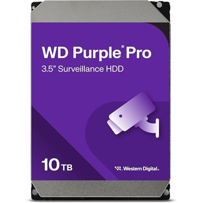 W.D 3.5" 10TB 512MB 7200RPM SATA3 PC HDD WD102PURP 7/24