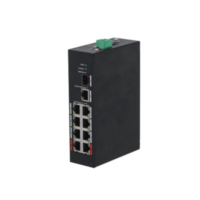 DAHUA PFS3110-8ET-96-V2 8PORT POE 1XSFP 1XGBIT UPLINK 10/100 SWITCH 96W