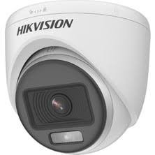HIKVISION DS-2CE70DF0T-LPFS 2 MP 2.8 MM DAHİLİ MİKROFONLU HD-TVI COLORVU DOME KAMERA