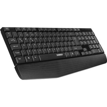 EVEREST KB-951U Q USB KABLOLU SİYAH KLAVYE BİLEKLİK DESTEKLİ