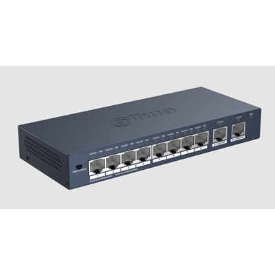 DAHUA S3010-8ET2GT-90 8PORT POE 2X GIGABIT UPLINK 10/100 SWITCH 90W