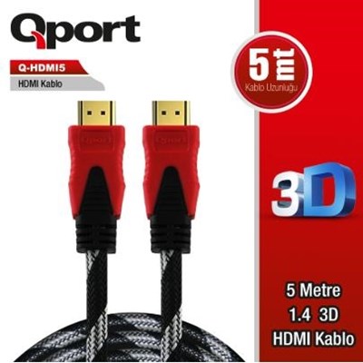 QPORT Q-HDMI5 5MT HDMI KABLO