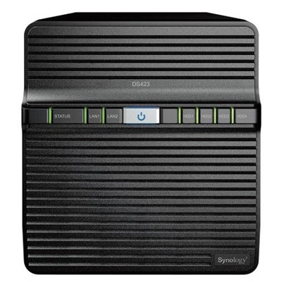 SYNOLOGY DS423 4XHDD 2 GB RAM NAS DEPOLAMA ÜNİTESİ