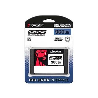KINGSTON DC600M 2.5" 960GB SATA3 560/530 ENTERPRISE SERVER SSD SEDC600M/960G