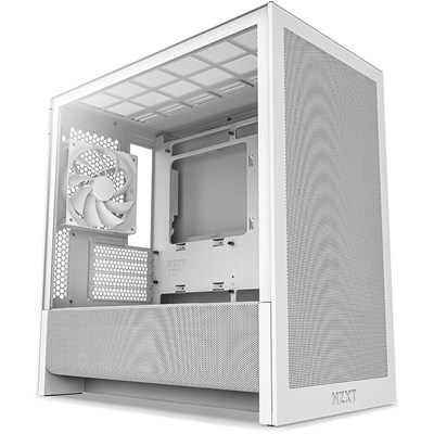 NZXT H3 FLOW 2025 CC-H31FW-01 BEYAZ MICRO ATX KASA POWER YOK