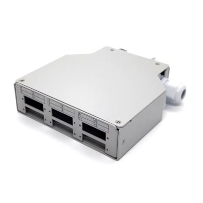 ARS 6 PORT SC/DX FİBER OPTİK PATCH PANEL DIN RAIL ( RAY TİPİ )