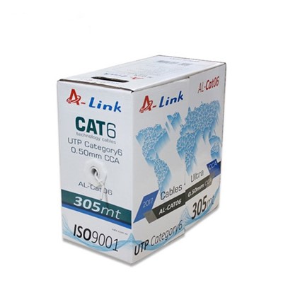 A-LINK AL-CAT06 CAT6 0.50 MM. CCA 305 MT 24 AWG KABLO