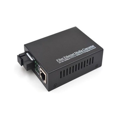 ARS AR-FMC010 SİNGLE MODE GIGABIT FİBER MEDİA CONVERTER 10/100/1000 SC SM DX 20KM