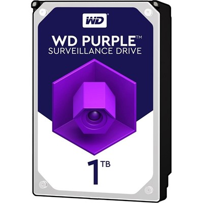 W.D 3.5" 1TB 64MB 5400RPM INTELLIPOWER SATA PC HDD WD11PURZ 7/24