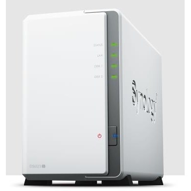 SYNOLOGY DS223J 3.5" 2XHDD RAID NAS DEPOLAMA ÜNİTESİ