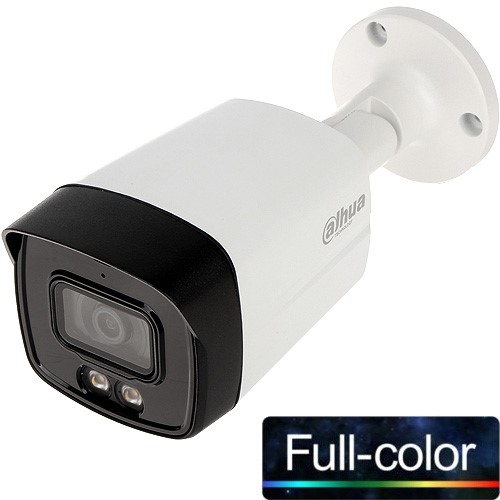 DAHUA HAC-HFW1209TLM-A-LED-0360B 2.0 MP 3.6 MM DAHİLİ MİKROFONLU HD-CVI FULL COLOR BULLET KAMERA