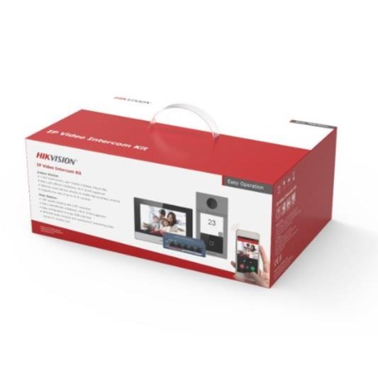 HIKVISION DS-KIS604-S 7" EKRANLI IP INTERCOM KIT