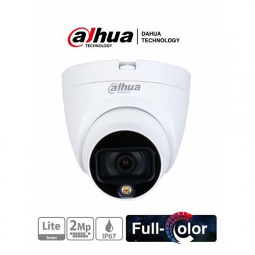 DAHUA HAC-HDW1209TLQ-LED-0280B 2.0 MP 2.8 MM HD-CVI FULL COLOR DOME KAMERA