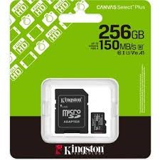 KINGSTON 256 GB UHS1 150 MB/SN SDXC MICRO SD KART SDCS3/256GB
