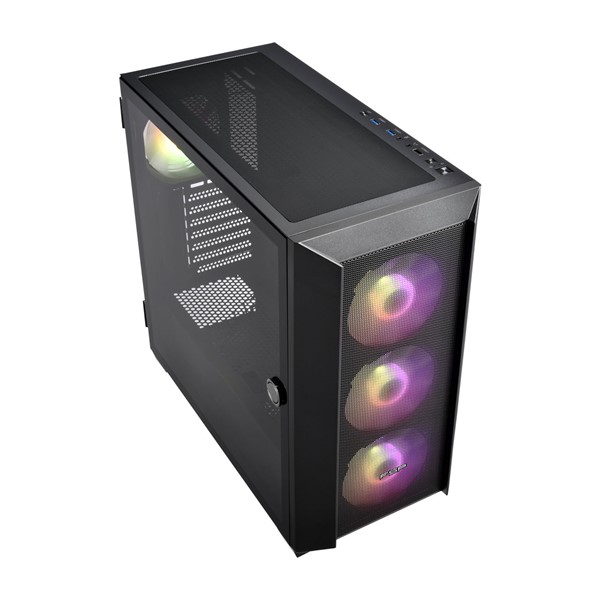 FSP CMT318B 650W SİYAH ARGB E-ATX GAMING KASA
