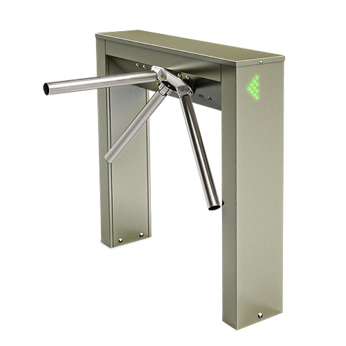 SECTEC SCT110 3 KOLLU BEL TİPİ SLİM TURNİKE 304 PASLANMAZ ÇİFT AYAK