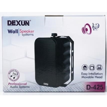 DEXUN D-425T 4" 30W 2 YOLLU SİYAH SÜTUN HOPARLÖR