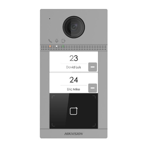 HIKVISION DS-KV8213-WME1 VİLLA TİPİ ZİL PANELİ 2 BUTONLU WİFİ