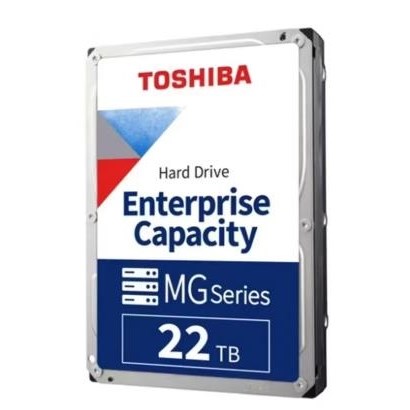 TOSHIBA 3.5" 22TB 512MB 7200RPM MG ENTERPRISE SATA3 MG10AFA22TE 7/24 NAS