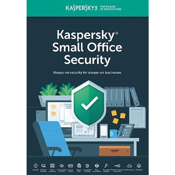 KASPERSKY SMALL OFFİCE SECURİTY 2SERVER   20PC   20MOBİL 1YIL LİSANS
