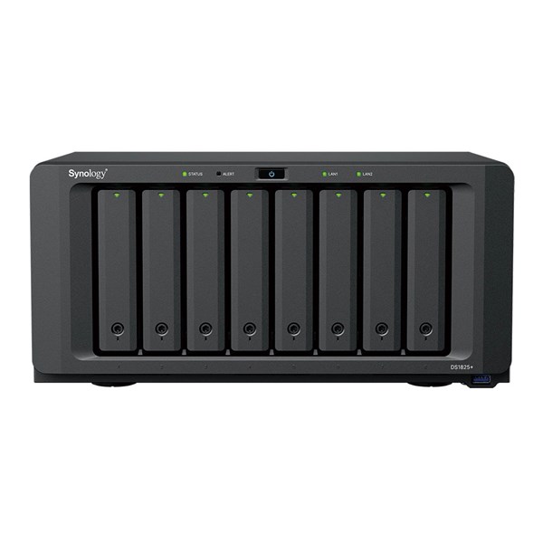 SYNOLOGY DS1825PLUS 8GB 8 YUVALI USB GLAN RAID NAS DEPOLAMA ÜNİTESİ