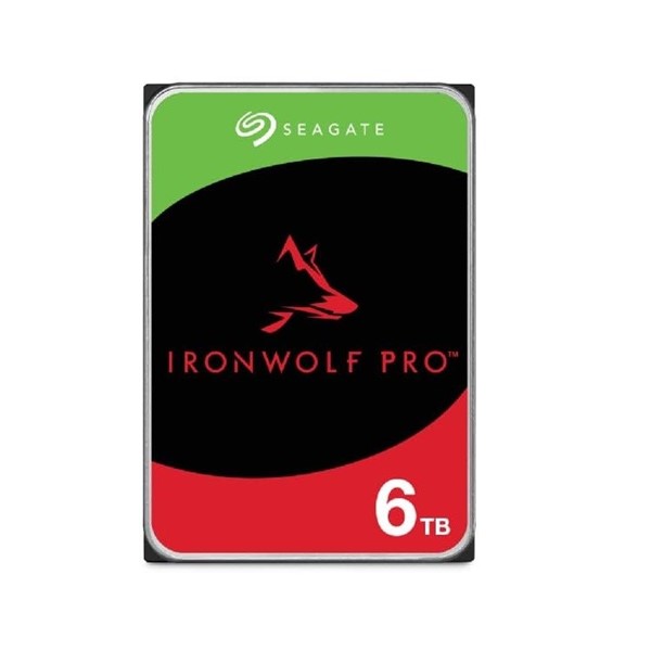 SEAGATE 3.5" 6TB 256MB 7200RPM IRONWOLF PRO SATA3 PC HDD ST6000NT001 NAS 7/24