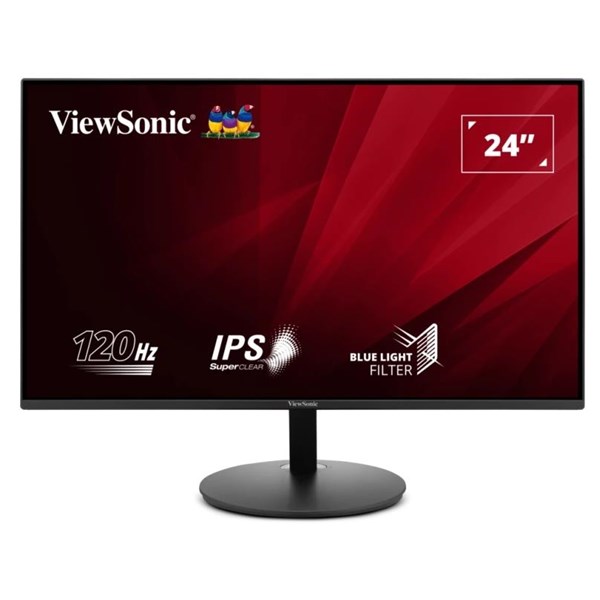 VIEWSONIC 23.8" VA24E1-H LED IPS 5 MS 120Hz HDMI VGA FULL HD SİYAH VESA MONİTÖR