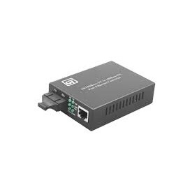 ARS AR-FMC09 SİNGLE MODE MEGABIT FİBER MEDİA CONVERTER 10/100 SC SM DX 20KM
