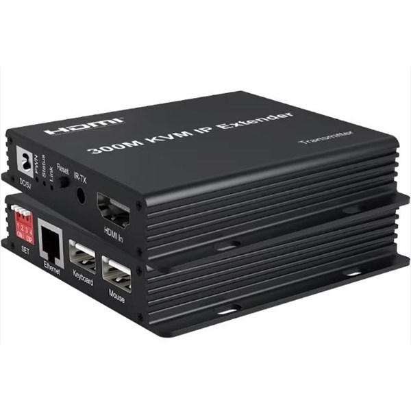 ARS AR-KVM300 PLUS CAT6 HDMI+USB UZATMA 300 MT FULLHD EXTENDER