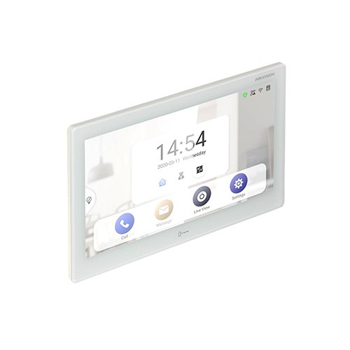 HIKVISION DS-KH9510-WTE1(B) 10.1" İÇ KAPI ÜNİTESİ ANDROID BEYAZ