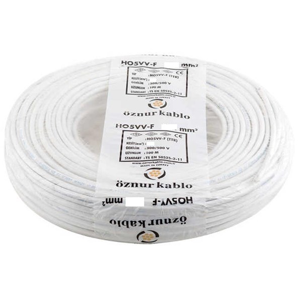 ÖZNUR TTR 3X2.5 100 LÜK TOP ELEKTRİK KABLOSU