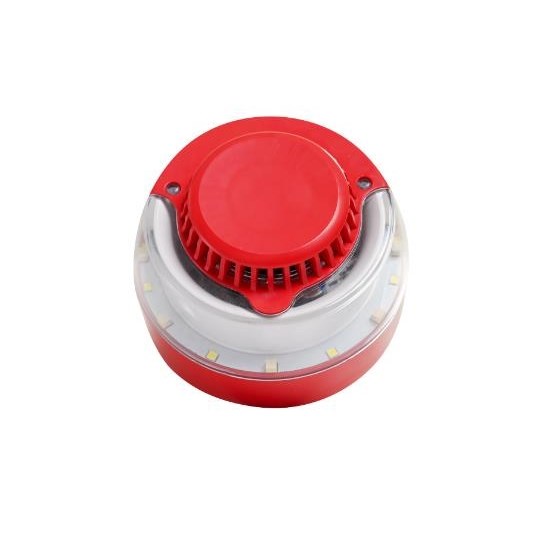 TEKNİM TFS-2282R ANALOG ADRESLİ İZOLATÖRLÜ FLAŞÖRLÜ SİREN