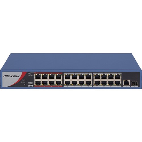 HIKVISION DS-3E0326P-E/M 24PORT POE 1XSFP 1XGBIT UPLINK 10/100 SWITCH 130W